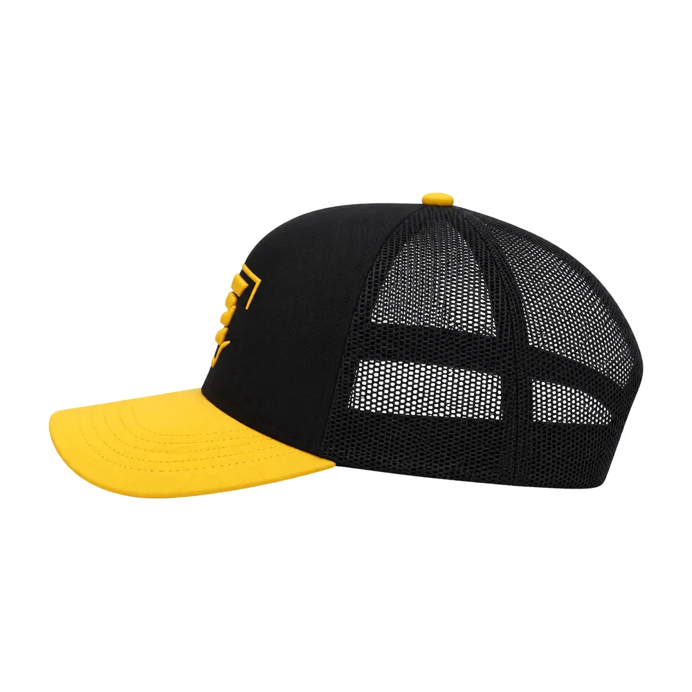 Black & Gold Trucker Snapback, view 2