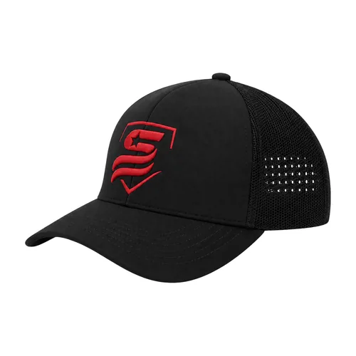Black Flame Trucker Snapback