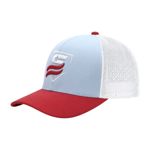 Carolina-ish Blue Trucker Snapback