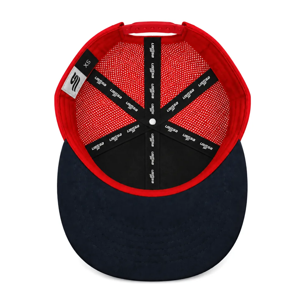 Red Storm Trucker Snapback, view 3